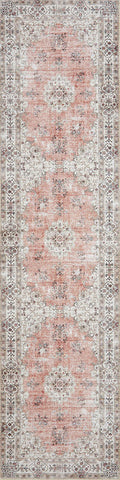 Affina Pink Washable Runner Rug