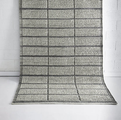 Norix Grey Wool Rug