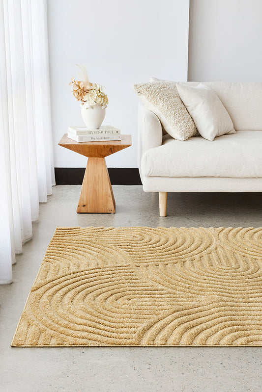 Alcova Brass Gold Rug