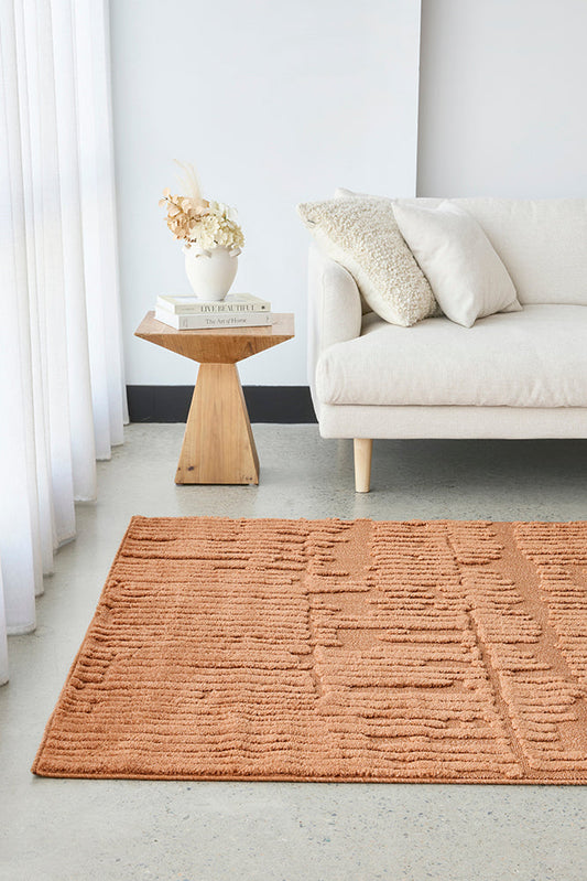 Alcova Clay Brown Rug