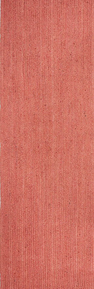 Arbora Terracotta Red Jute Runner Rug