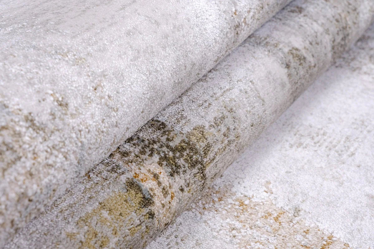 Banksia Beige Grey Abstract Rug