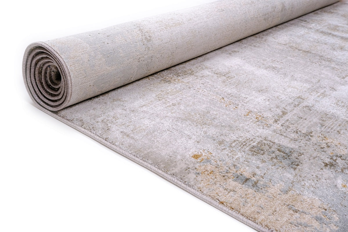 Banksia Beige Grey Abstract Rug