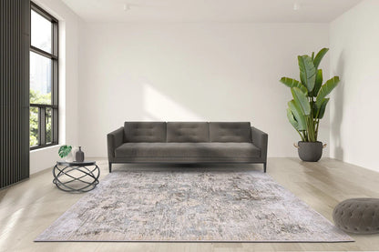 Banksia Brown Grey Rug