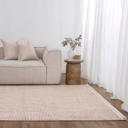 Bravo Modern Ivory Pink Rug