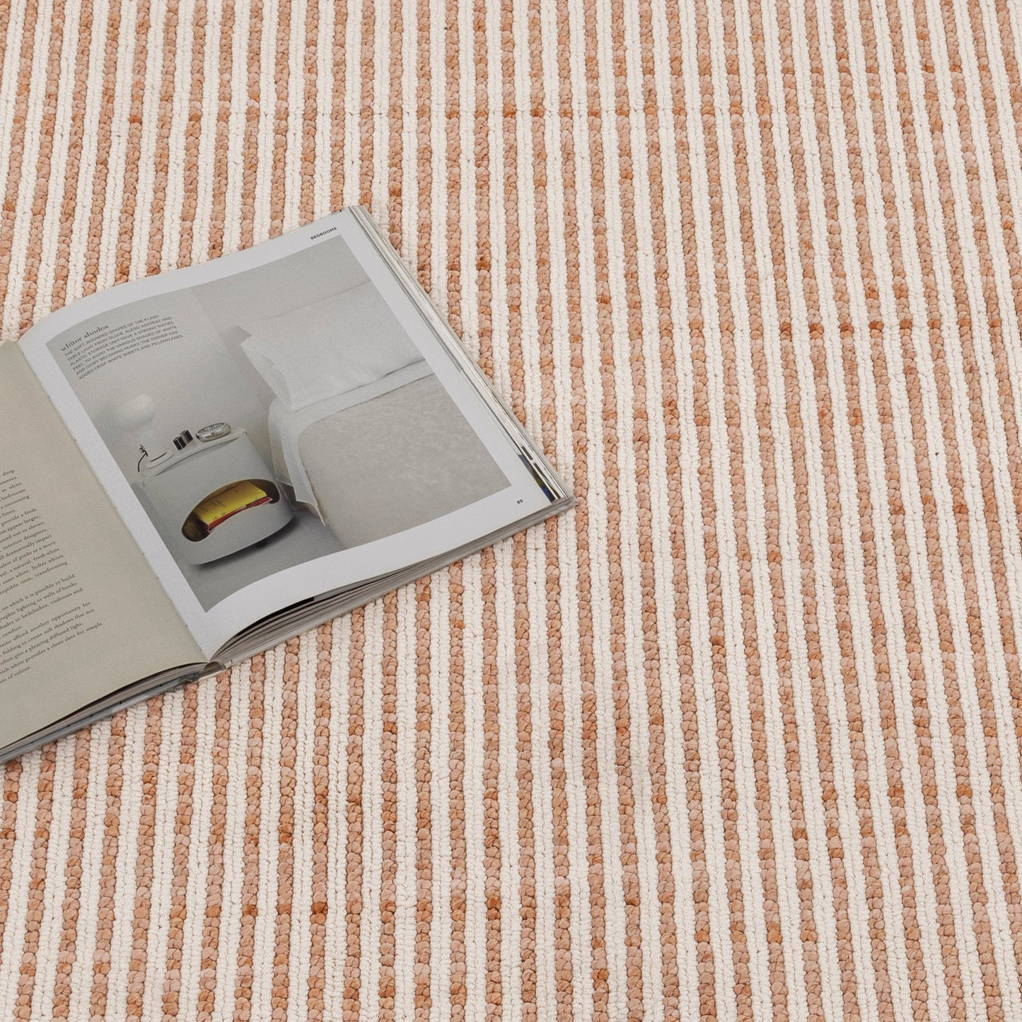 Bravo Modern Ivory Pink Rug