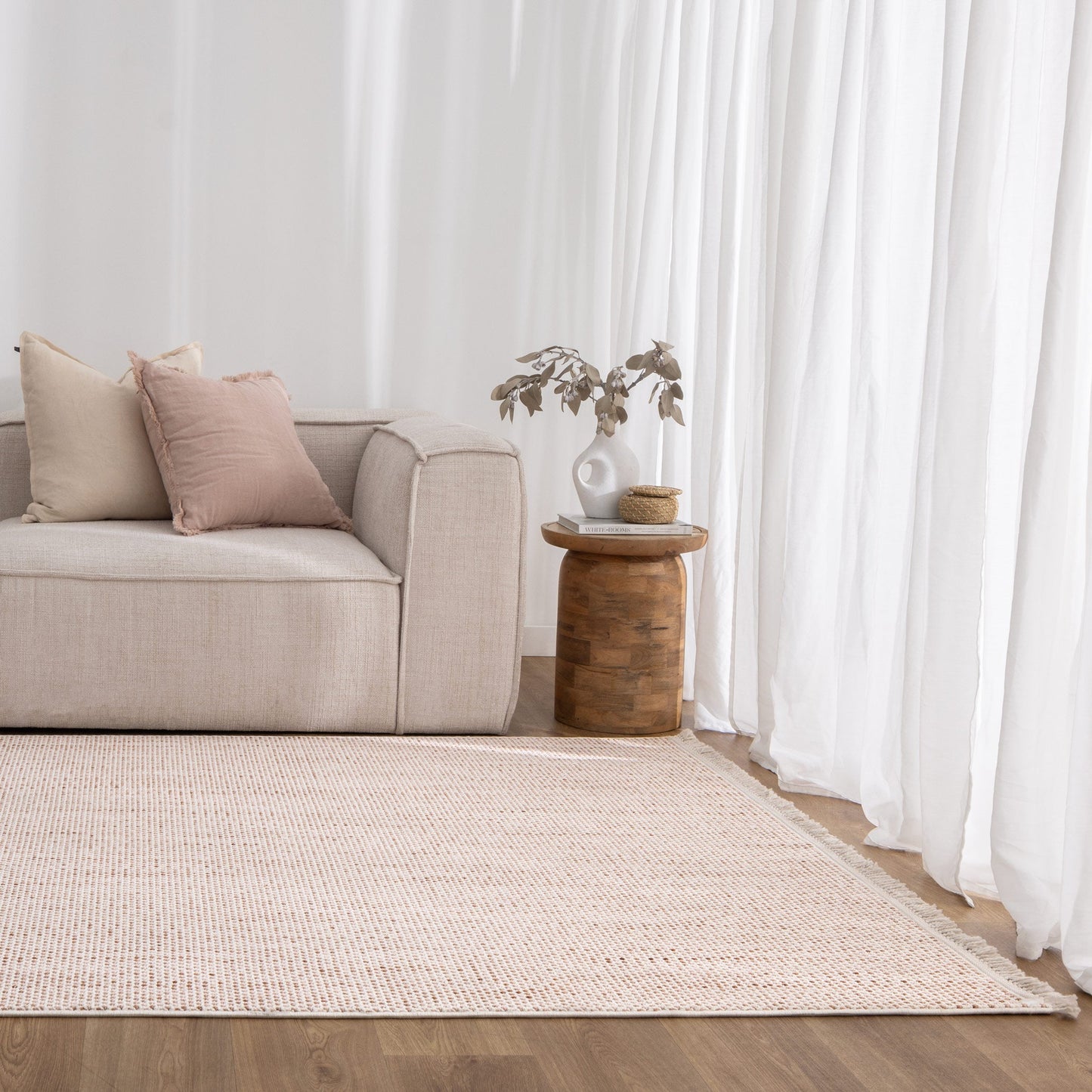 Bravo Pink Lines Rug