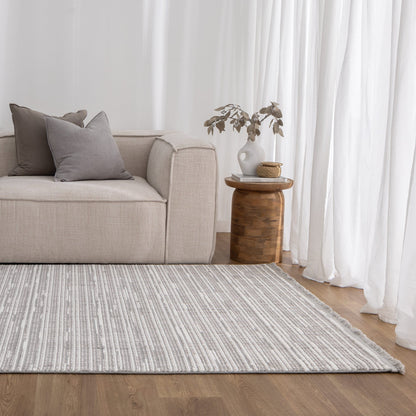 Bravo Modern Silver Rug