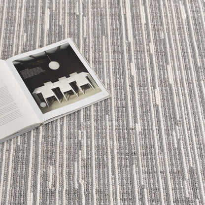 Bravo Modern Silver Rug