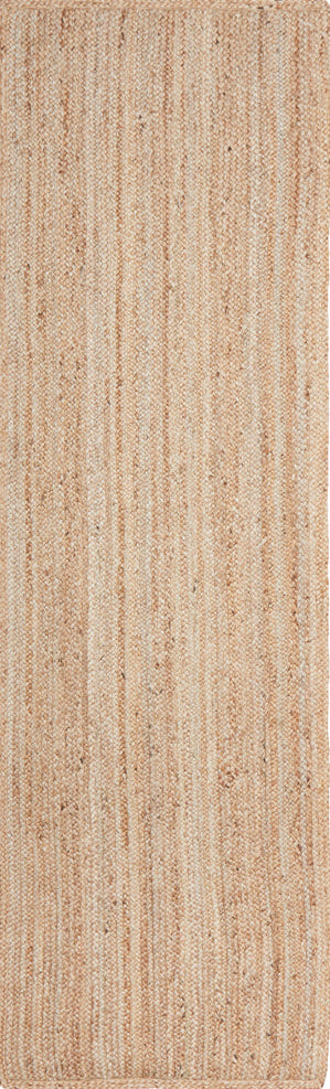 Arbora Natural Beige Jute Runner Rug