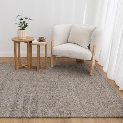 Serenity Chocolate Wool Rug