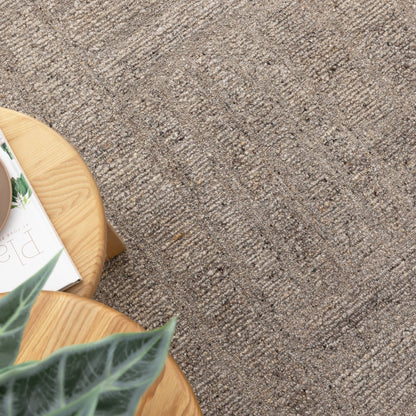 Serenity Chocolate Wool Rug