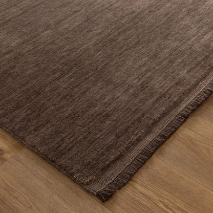 Chamberlain Modern Chocolate Wool Rug