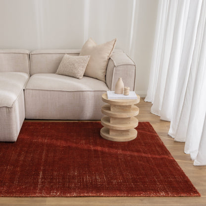 Abode Modern Rust Rug