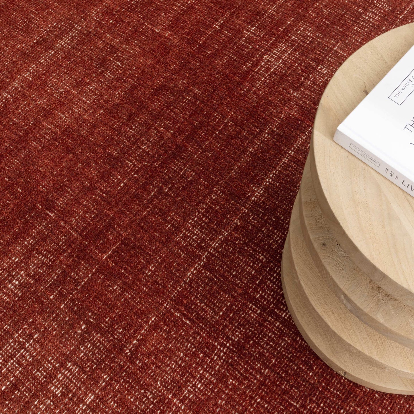 Abode Modern Rust Rug