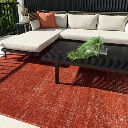 Abode Modern Rust Rug
