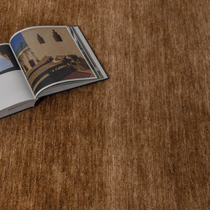 Chamberlain Modern Brown Wool Rug