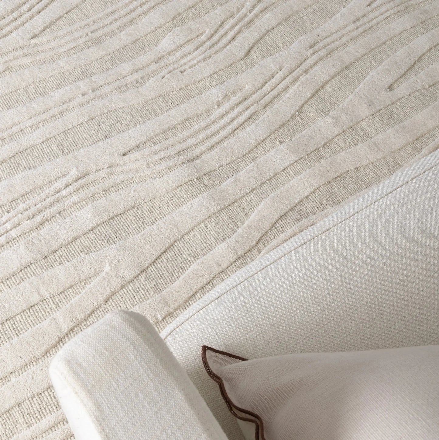 Sola Ivory Wool Rug