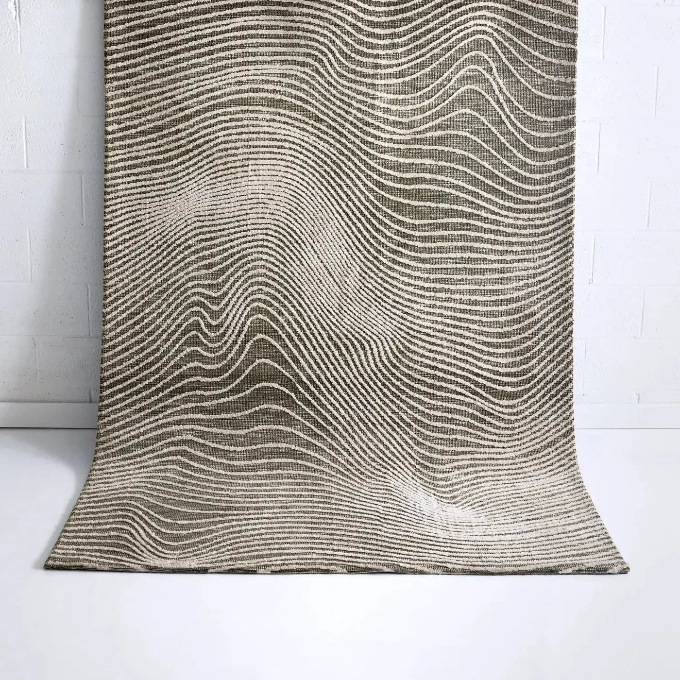 Zyra Modern Green Rug