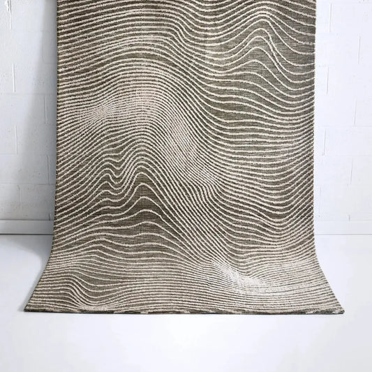 Zyra Modern Green Rug