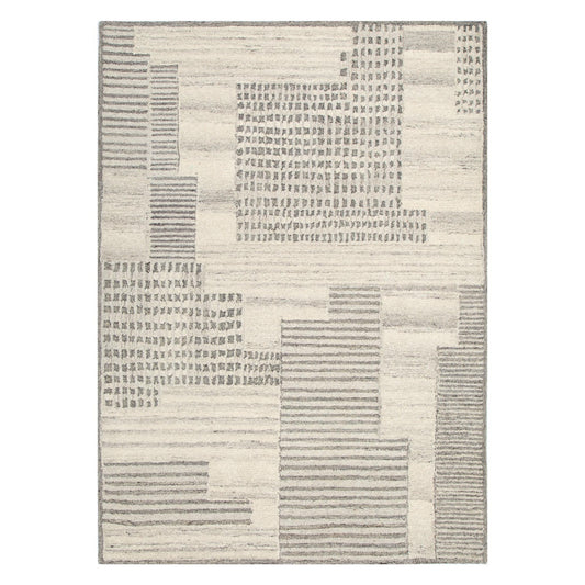 Zorell Modern Brown Wool Rug
