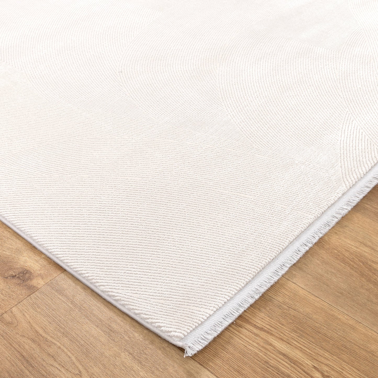 Bellevue Modern White Rug