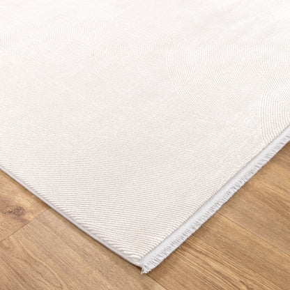 Bellevue Modern White Rug