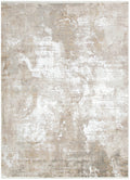 Bellevue Ivory Beige Abstract Rug