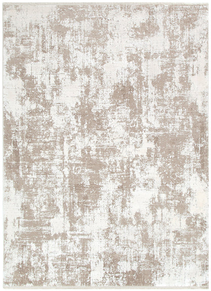 Bellevue Modern Beige Rug ‚Äö√Ñ√Æ viscose rug, soft sheen, subtle, Haus & Harbour