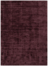 Rivareno Modern Burgundy Rug ‚Äö√Ñ√Æ viscose rug, soft sheen, subtle, Haus & Harbour