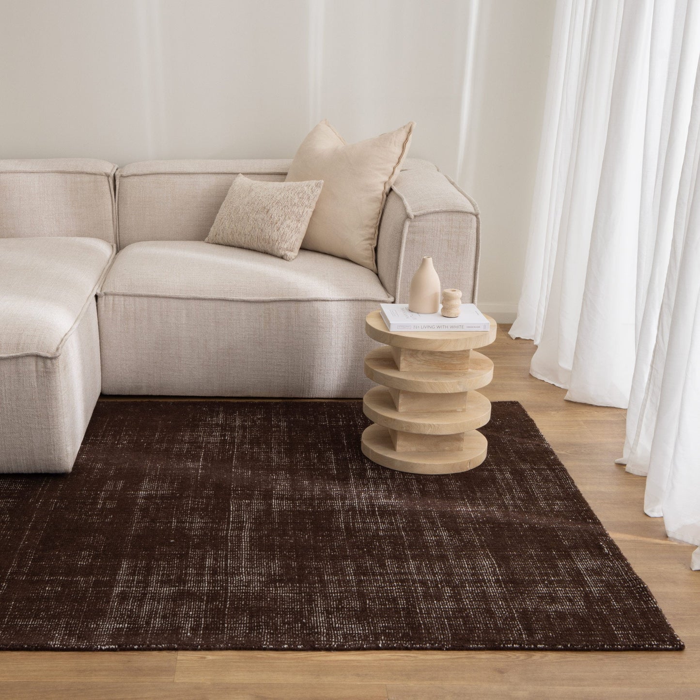 Abode Modern Brown Rug