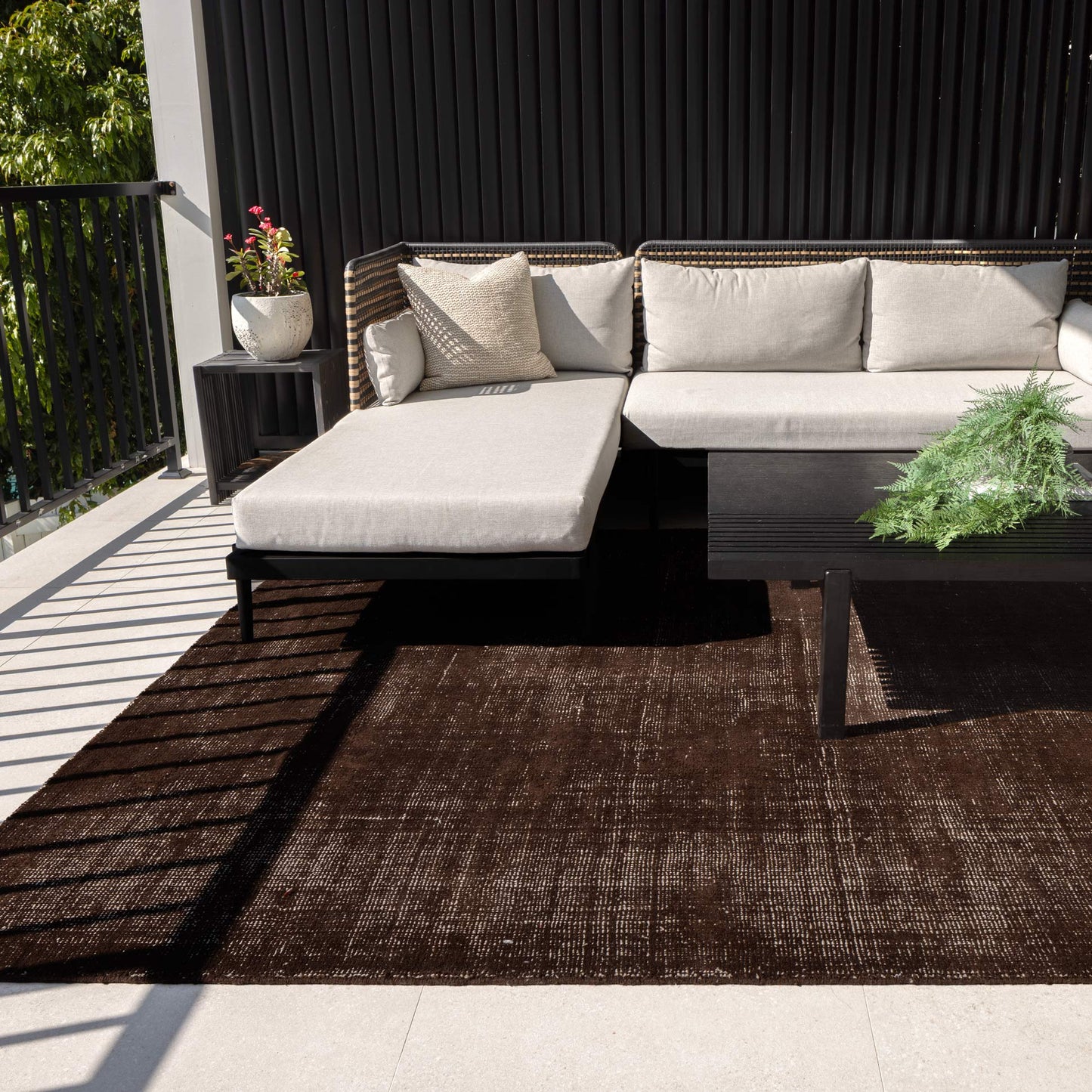 Abode Modern Brown Rug