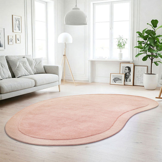Thalia Blush Pink Wool Rug