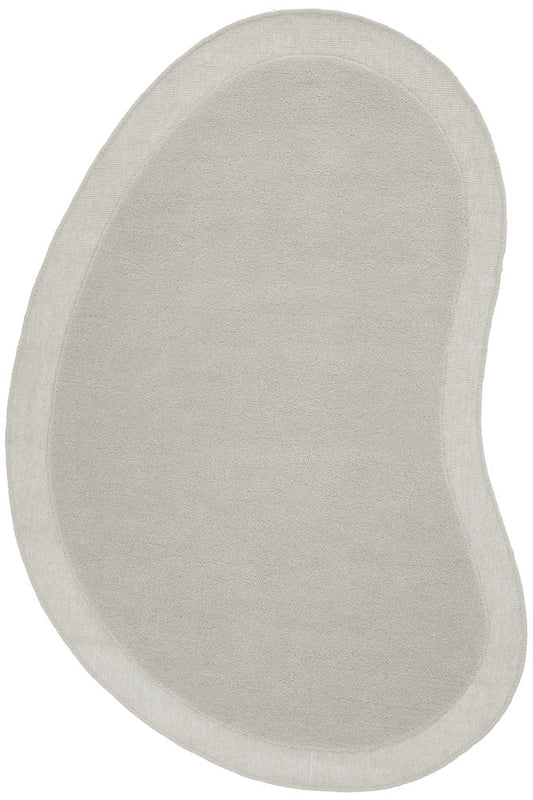 Thalia Tusk Silver Wool Rug