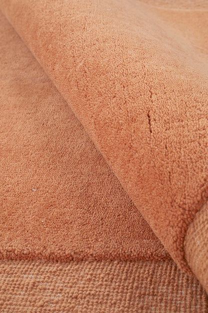Thalia Oat Rust Wool Rug