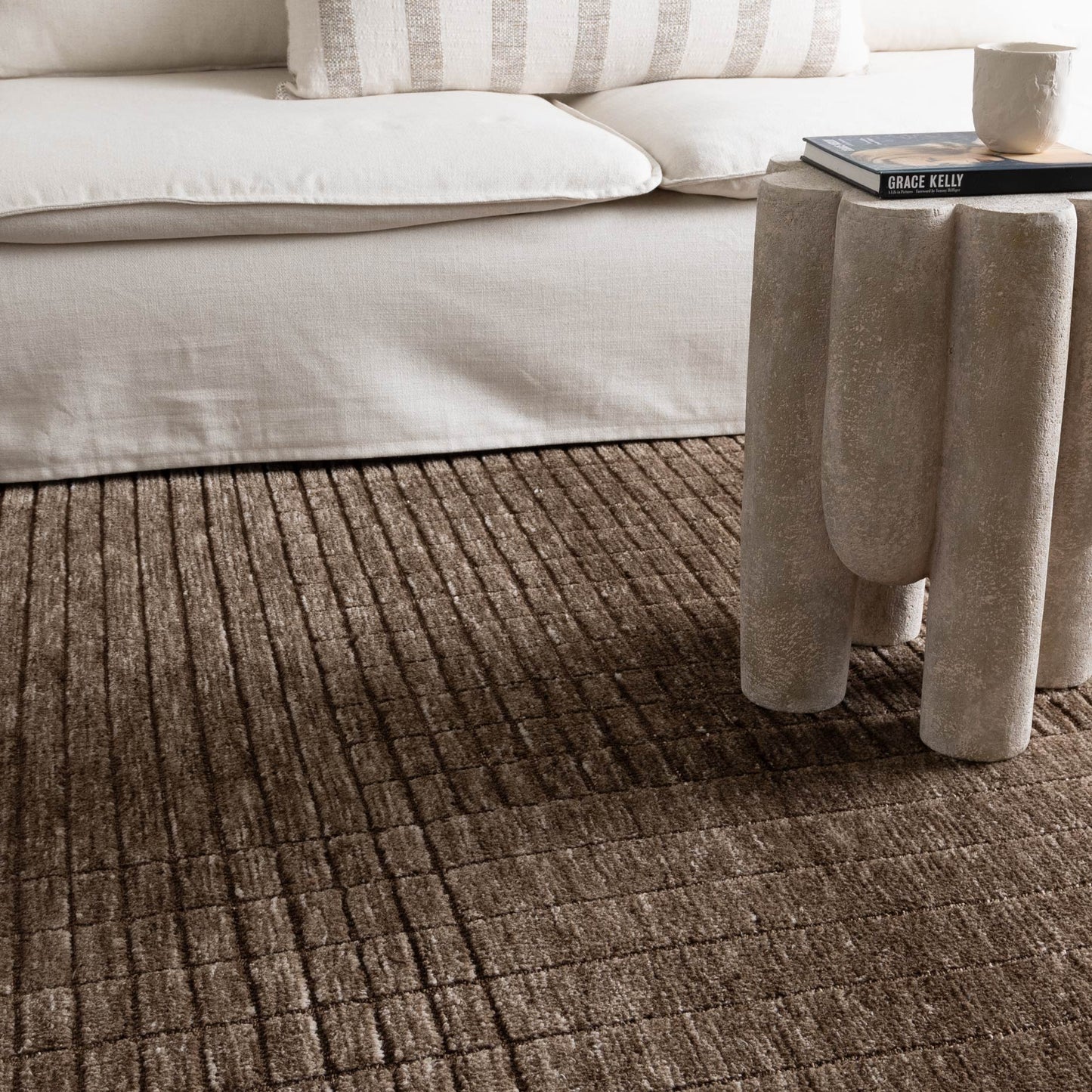 Dune Modern Chocolate Rug
