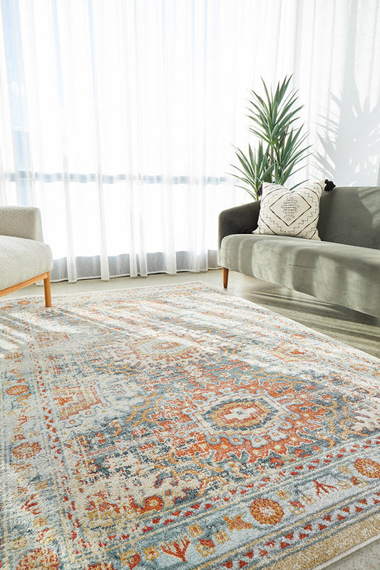 Cantera Blue Multicolor Rug