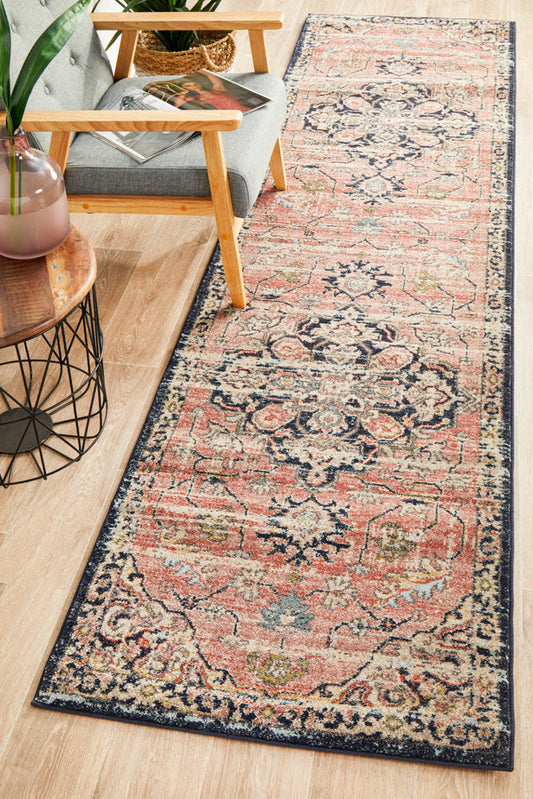 Cantera Brick Multicolor Runner Rug