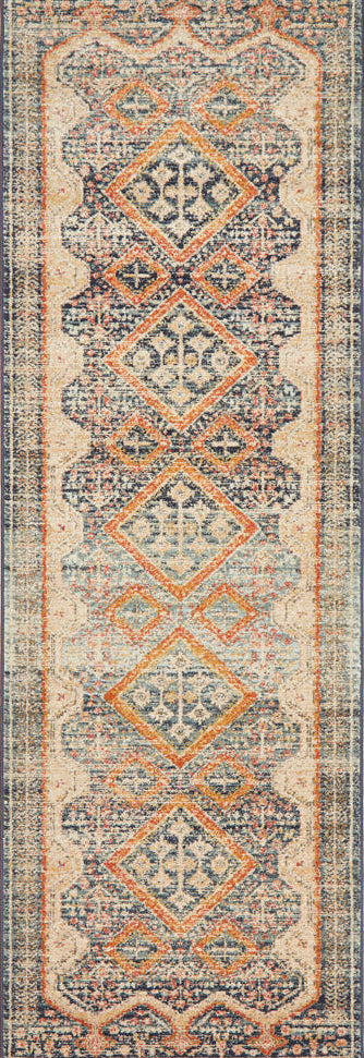 Cantera Marine Multicolor Runner Rug