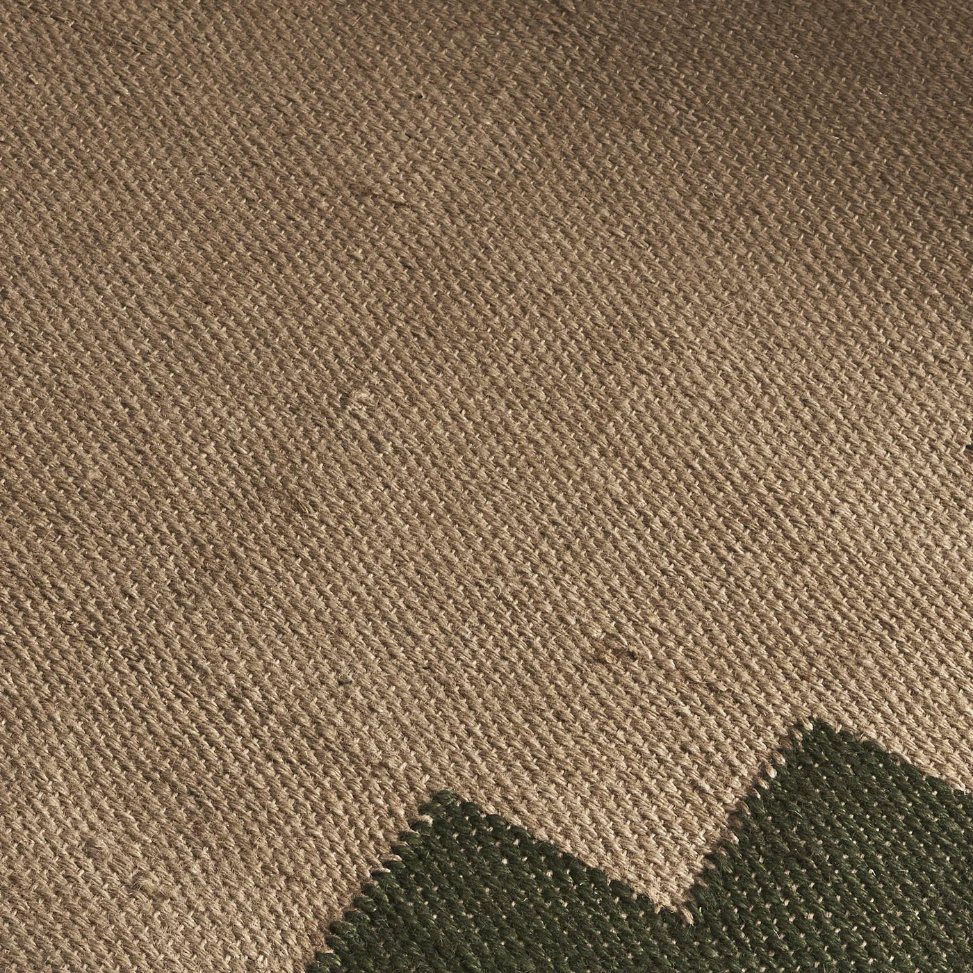 Naro Brown Green Jute Rug