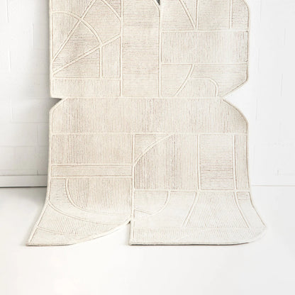 Velka Modern Ivory Rug