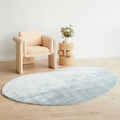 Confetta Powder Blue Washable Rug
