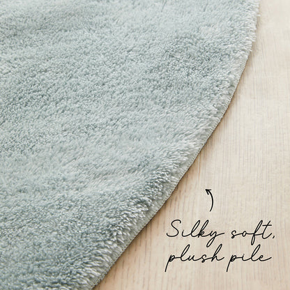 Confetta Powder Blue Washable Rug