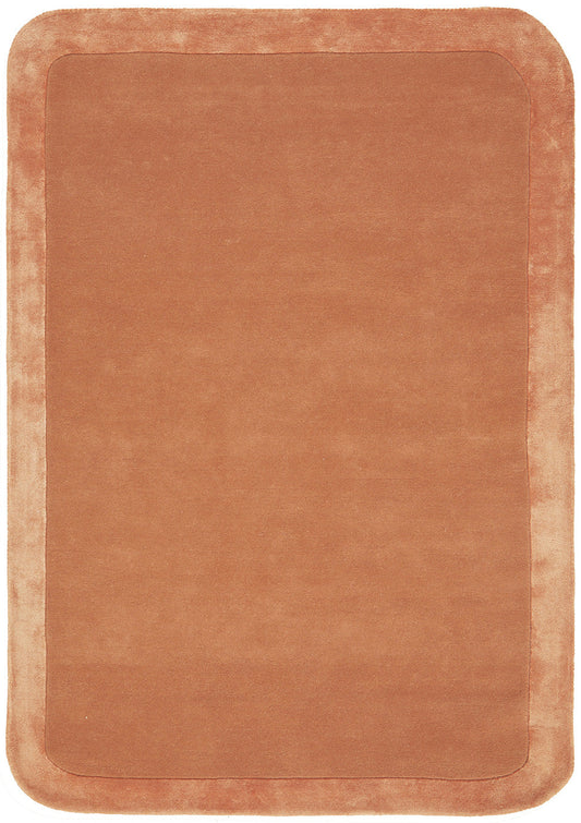 Corvelle Tusk Brown Wool Rug