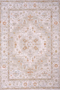 Luxor Beige Brown Traditional Rug