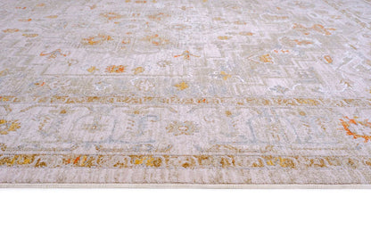 Luxor Beige Brown Traditional Rug