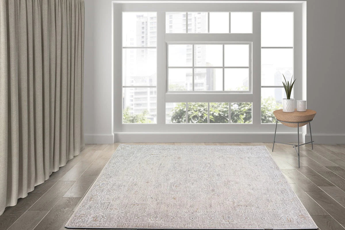 Luxor Grey Transitional Rug
