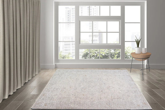 Luxor Grey Transitional Rug