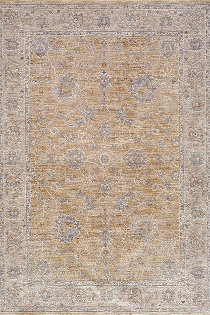 Luxor Brown Floral Rug