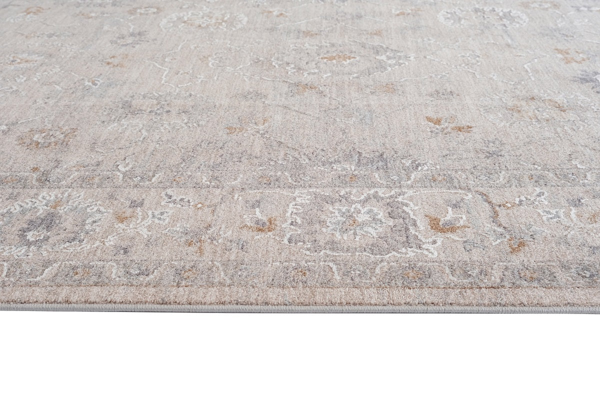 Luxor Beige Grey Transitional Rug